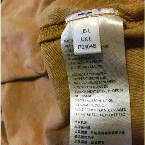 We The Free Buffy Tee in Mustard Yellow Size L - Picture 8 of 8